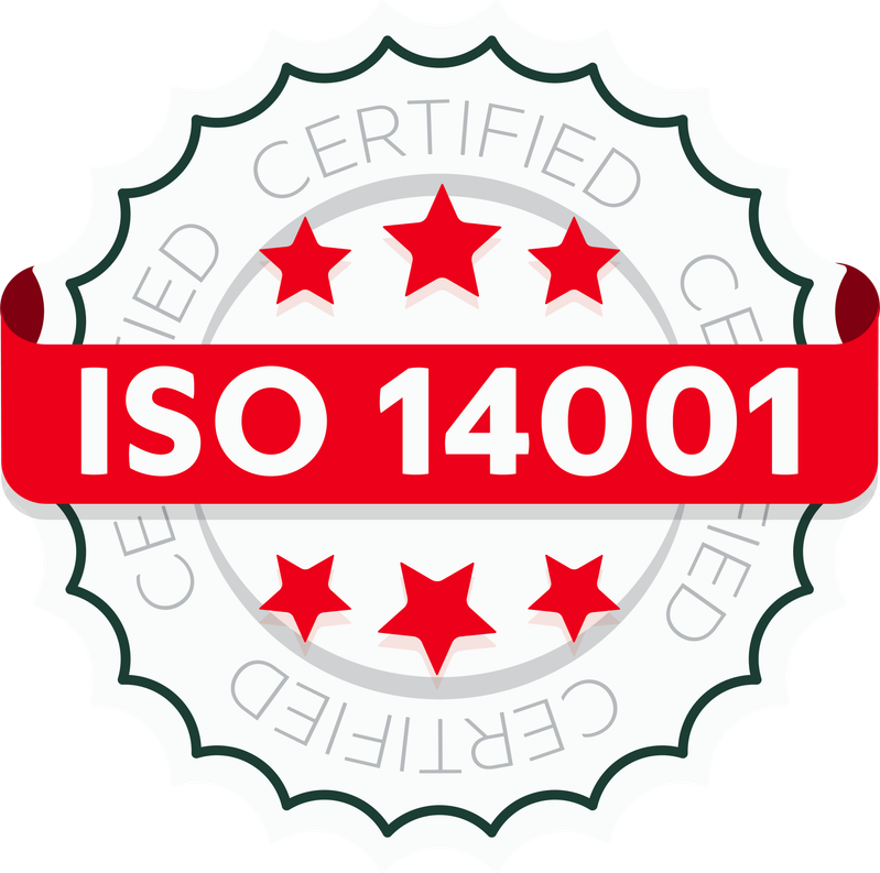 Sello de certificación ISO 14001