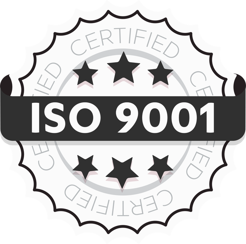 Sello de certificación ISO 9001